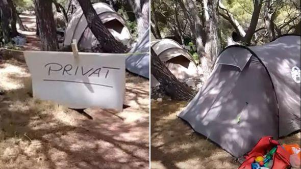 Turisti podigli ilegalni kamp - Avaz