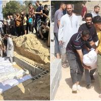 Tijela ubijenih Palestinaca ukopavaju u masovnim grobnicama u Gazi