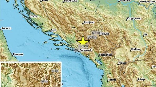Zemljotres u Hercegovini - Avaz