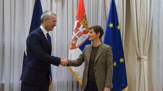 Brnabić i Stoltenberg: Srbija i NATO treba da nastave sa pozitivnom agendom