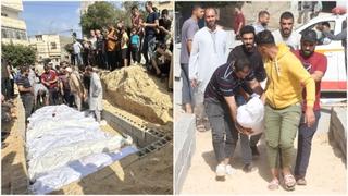 Tijela ubijenih Palestinaca ukopavaju u masovnim grobnicama u Gazi