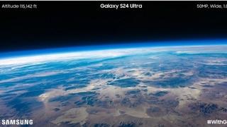 Samsung lansirao Galaxy S24 Ultra u stratosferu kako bi fotografirao Zemlju