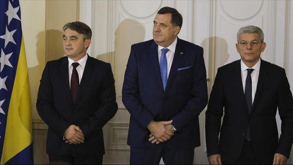 Komšić, Dodik i Džaferović - Avaz