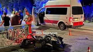 Motociklista skrivio nesreću, pa zadobio teže tjelesne povrede