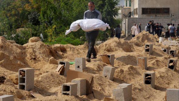 Gaza: Otkrivena masovna grobnica - Avaz