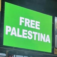 Na led bilbordima u Tuzli, Srebreniku i Živinicama istaknute poruke podrške Palestini