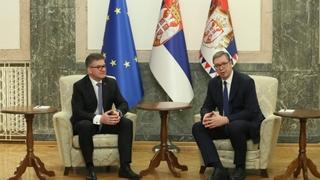 Vučić se sastao sa Lajčakom u Beogradu
