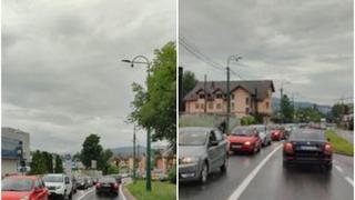 Kolaps u saobraćaju: Zbog radova na cesti od Vogošće do Sarajeva stvorile se gužve
