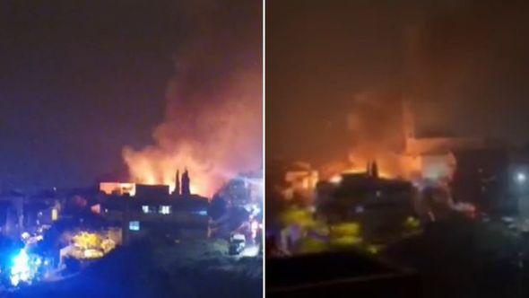 Buknuo veliki požar u Splitu - Avaz