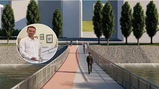 Student arhitekture Ekrem Polovina autor najboljeg projekta: Most života na Miljacki predstavlja put ka slobodi