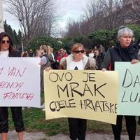 2.000 ljudi na protestu u Splitu zbog ubistva Luke Bančića: Za njega je ovaj svijet bio nepravedan