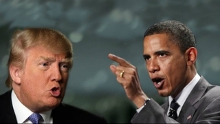 Tramp izviždan, Obama pozdravljen gromoglasnim pljeskom