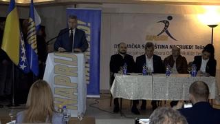 Mehmedović sa strankom "Naprijed" počeo iz Tešnja: Imat će četiri vijećnika