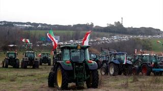 Poljoprivrednici protestovali u Rimu