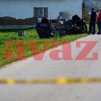 Foto + video / "Avaz" na licu mjesta: U užasnoj nesreći kod Ilijaša poginula žena, muškarac teško povrijeđen