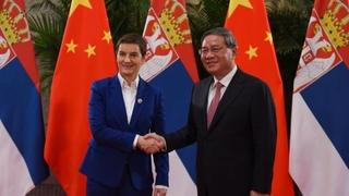 Brnabić se sastala sa premijerom Kine