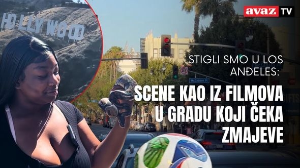 Video / Stigli smo u Los Anđeles: Scene kao iz filmova u gradu koji čeka Zmajeve