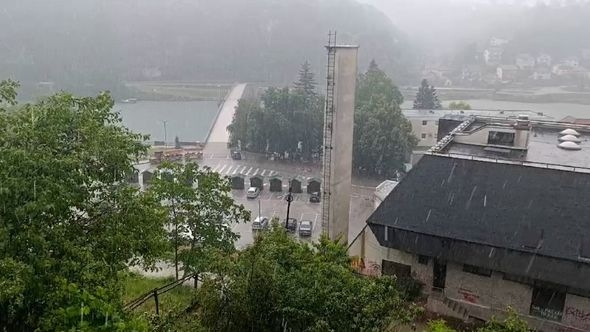 Jako nevrijeme zahvatilo Višegrad