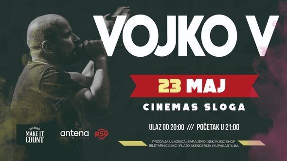 Vojko V se vraća u Sarajevo 23. maja