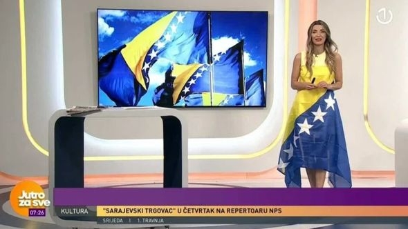 Pogledajte modno izdanje voditeljice Zvezdane Stojaković: Spojila modu i ljubav prema reprezentaciji