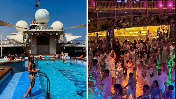 Zarobljeni su u Dubaiju, ali plešu i kupaju se: Prizori s kruzera djeluju nestvarno