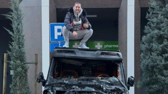 Baka pokazao lik mladića koji je osumnjičen za paljenje njegovog Brabusa: "Ovaj digitalac mi je zapalio kola"