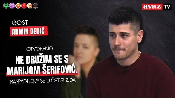 Armin Dedić otvorio dušu: Ne družim se s Marijom Šerifović, "raspadnem" se u četiri zida