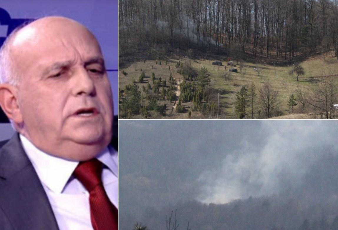 Fikret Muslimović izazvao požar, izgorjelo 30 dunuma šume