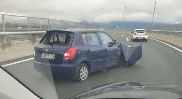 Saobraćajna nesreća na autoputu uzrokovala velike gužve na ulazu u Sarajevo