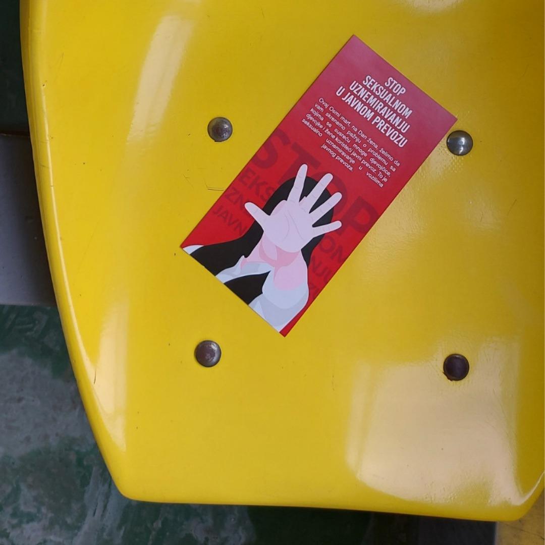 SOC povodom 8. marta pokrenuo kampanju kojom su ukazali na seksualno uznemiravanje žena u javnom prijevozu