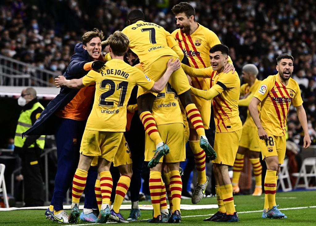 Igrači Barcelone slave jedan od pogodaka protiv ljutih rivala - Avaz