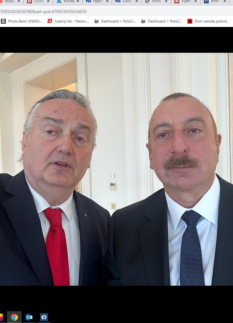 Lagumdžija razgovarao sa Alijevom: Azerbejdžan može biti od velike pomoći na mogućoj trasi jadransko jonskog gasovoda