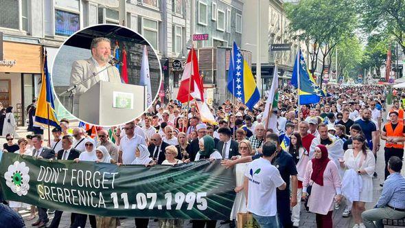 Beč: Obilježavanje godišnjice genocida u Srebrenici - Avaz