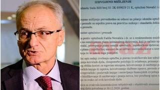 "Avaz" ekskluzivno u posjedu spornog dokumenta: Sudija Perić advokatima poslao izdvojeno mišljenje!
