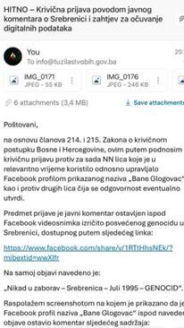 krivična prijava - Avaz