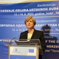 Predsjednica Ustavnog suda BiH: Knežević zaključio bolovanje, doći će na plenarnu sjednicu