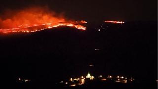 Buknuo veliki požar u Istri