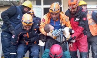 Dvogodišnji dječak spašen iz ruševina 79 sati nakon zemljotresa