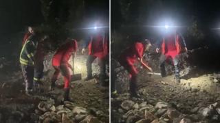 Video / S lica mjesta: Spasioci se pokušavaju probiti do planinara na Prenju, putevi zatrpani