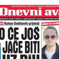 Danas u "Dnevnom avazu" čitajte: NATO će još jače biti uz BiH