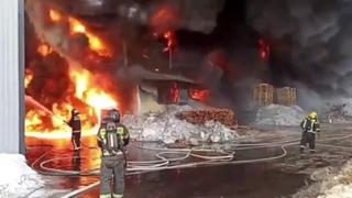Video / Gori skladište kod Moskve: Nema žrtava