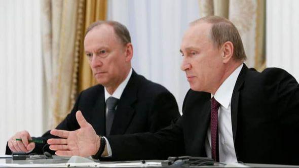 Nikolaj Patrušev i Vladimir Putin - Avaz