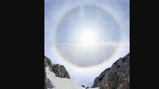 Bh. fotograf Dženad Džino objavio nevjerovatan prizor s planine Prenj: Ovo je "Sunčev halo"