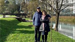 Roditelji tragično preminule dr. Azre Spahić zasadili japansku trešnju u znak sjećanja na kćerku