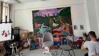 Evo kako izgleda atelje mlade umjetnice Hanne Dujmović
