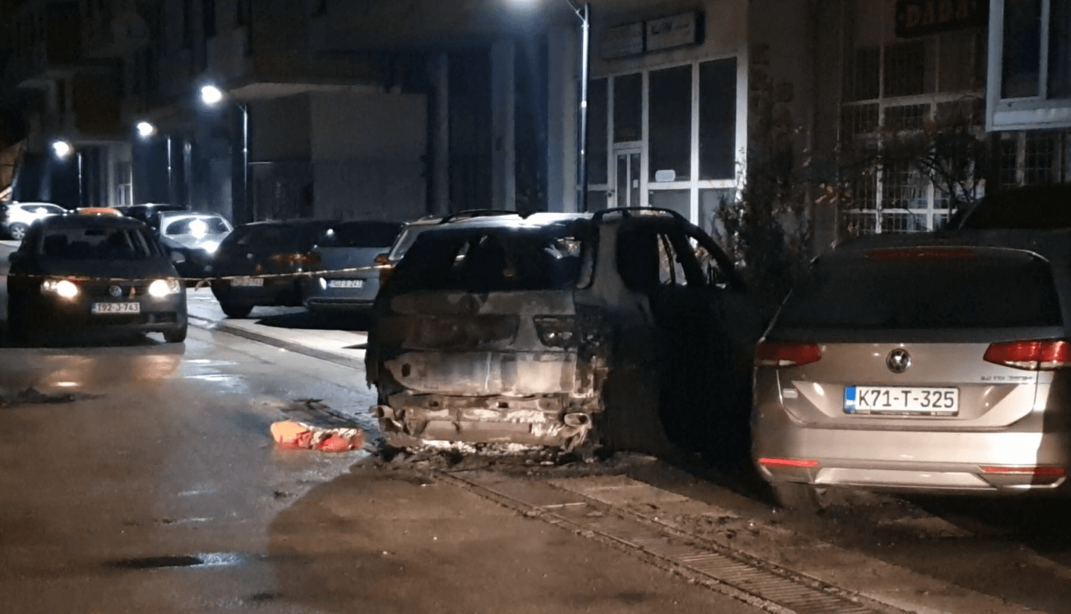 Zapaljena dva automobila u Sarajevu
