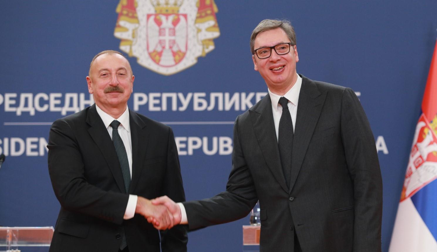 Vučić i Alijev: Srbija i Azerbejdžan su podržale jedna drugu u međunarodnoj areni - Avaz
