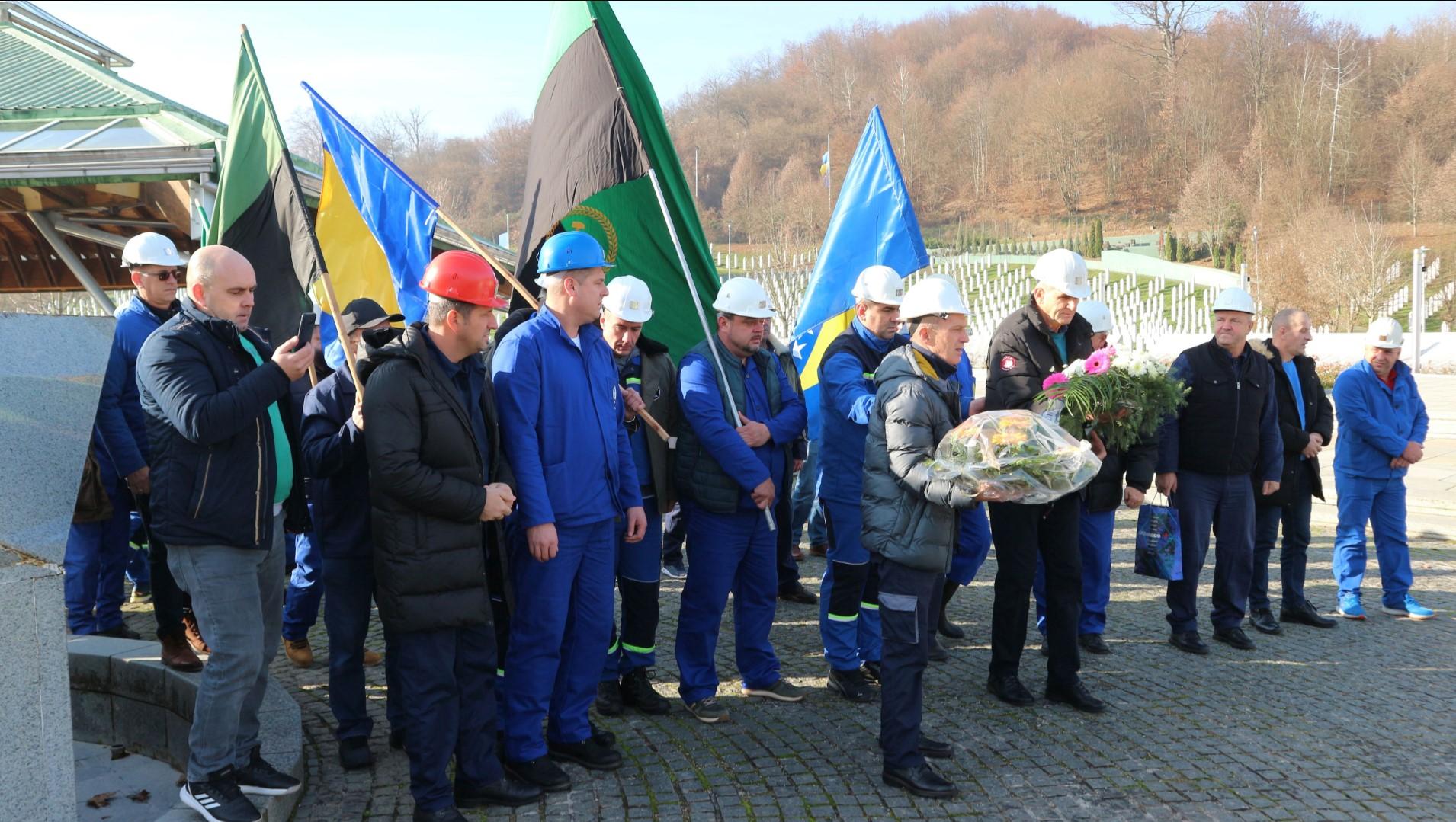 Dan rudara obilježen u Memorijalnom centru Srebrenica