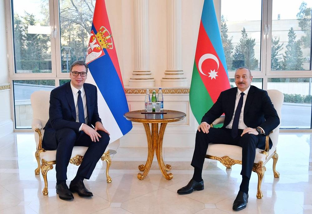 Vučić sa Alijevim: Želimo da preuzmemo iskustva Azerbejdžana
