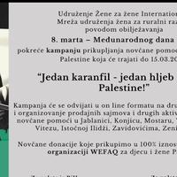 Humanost žena iz BiH: "Jedan karanfil - jedan hljeb za ženu Palestine!"